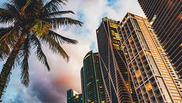 Biscayne Boulevard Miami, Florida
